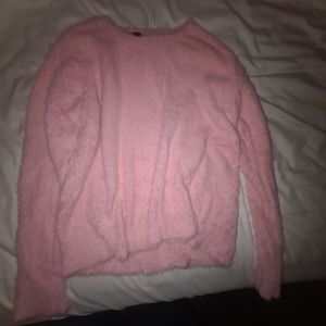 Vici pink fuzzy sweater